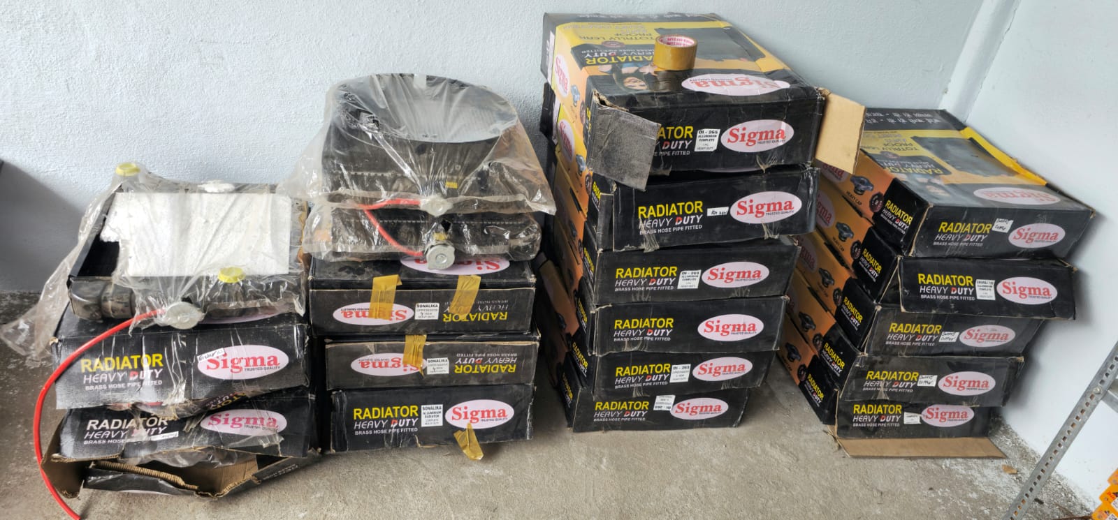 Radiator inventory